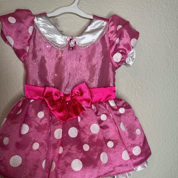 Disney Minnie Mouse Costume, Size 18-24 Months, Comes With Minnie Candy Bag - Picture 2 of 9